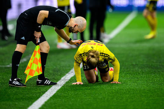 Elfsborgs Niklas Hult har ont