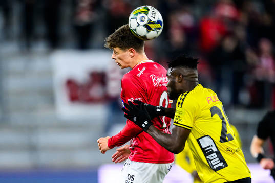 Degerfors Gustav Lindgren och Elfsborgs Ibrahim Buhari