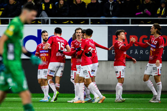 Degerfors Seid Korac jublar