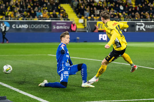 Degerfors Sondre Lovseth Rossbach och Elfsborgs Simon