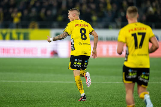 Elfsborgs Sebastian Holmen jublar