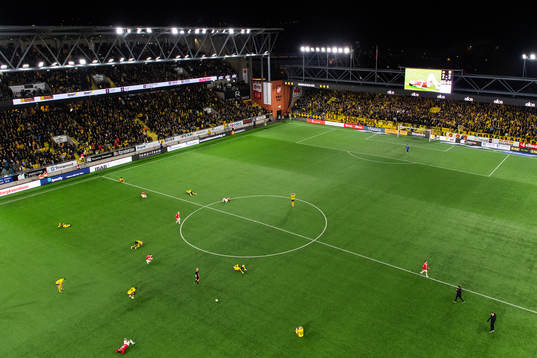 Elfsborgs och Degerfors spelare deppar