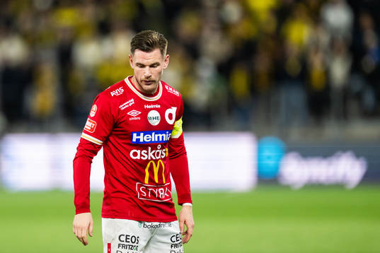 Degerfors Rasmus Örqvist deppar