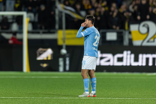 Malmö FFs Stefano Vecchia deppar