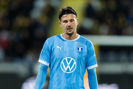 Malmö FFs Stefano Vecchia deppar