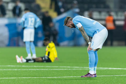 Malmö FFs Pontus Jansson deppar