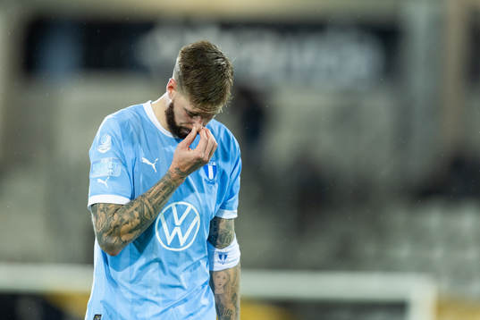 Malmö FFs Pontus Jansson deppar