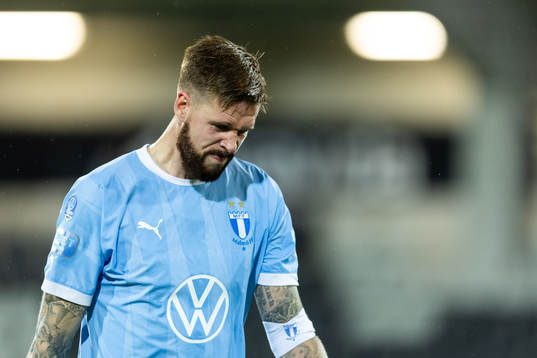 Malmö FFs Pontus Jansson deppar