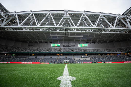 Interiör av Tele2 Arena
