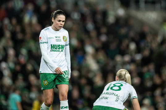 Hammarbys Simone Boye Sørensen deppar
