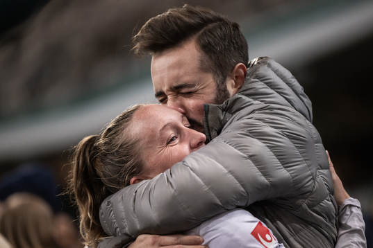 Hammarbys Julia Roddar jublar