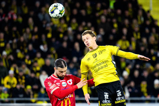 Degerfors Abdelkarim Mammar Chaouche och Elfsborgs Simon