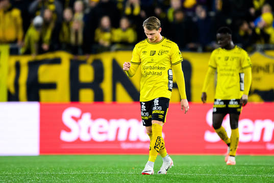 Elfsborgs Simon Hedlund deppar