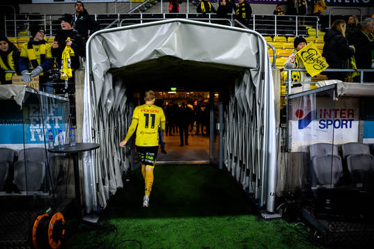 Elfsborgs Sveinn Guðjohnsen deppar