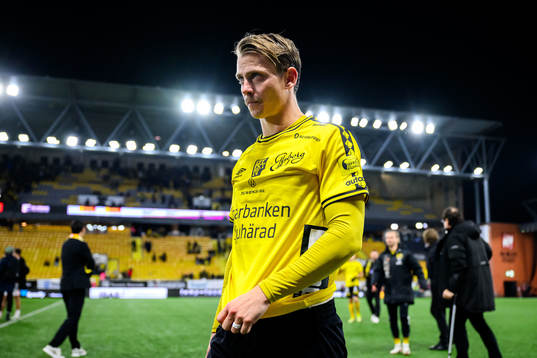 Elfsborgs Simon Hedlund deppar
