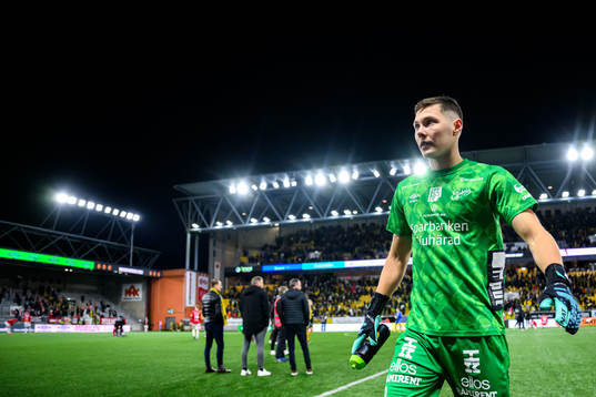 Elfsborgs målvakt Hakon Valdimarsson deppar