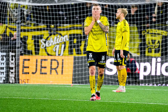 Elfsborgs Sebastian Holmen deppar
