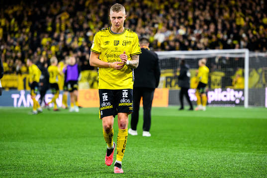 Elfsborgs Sebastian Holmen deppar