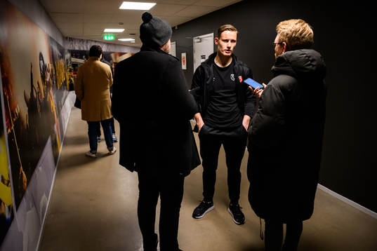 Degerfors målvakt Sondre Lovseth Rossbach