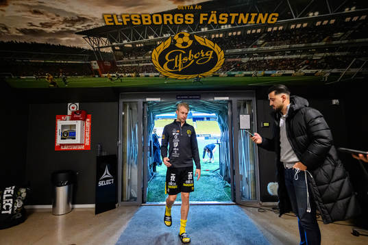Elfsborgs Johan Larsson deppar