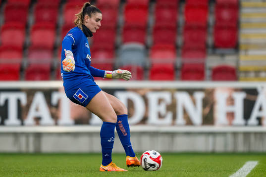 Växjö DFFs målvakt Hensley Hancuff