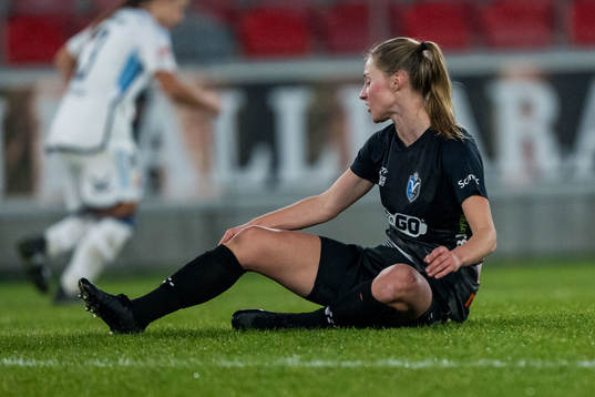 Växjö DFFs Juliette Mikaela Kemppi deppar