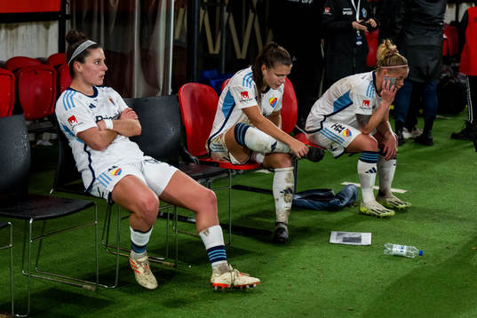 Djurgårdens spelare deppar