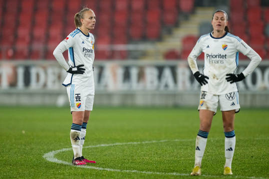 Djurgårdens Matilda Plan och Beata Kollmats deppar