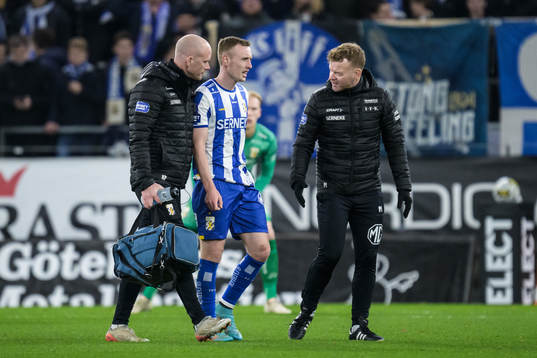 IFK Göteborgs Sebastian Ohlsson tvingas utgå