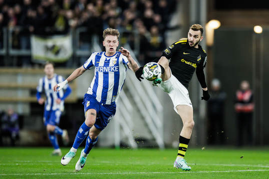 IFK Göteborgs Sebastian Hausner och AIKs Ioannis Pittas