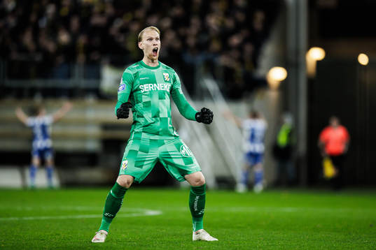 IFK Göteborgs Pontus Dahlberg jublar