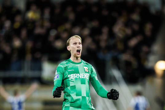IFK Göteborgs Pontus Dahlberg jublar