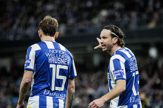 IFK Göteborgs Sebastian Hausner och Gustav Svensson