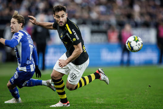 AIKs Sotirios Papagiannopoulos och IFK Göteborgs Arbnor