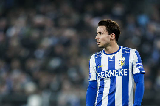 IFK Göteborgs Anders Trondsen deppar