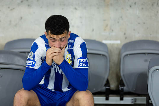 IFK Göteborgs Astrit Selmani deppar