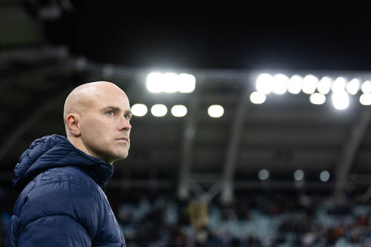 IFK Göteborgs tränare Jens Berthel Askou innan