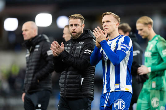 IFK Göteborgs assisterande tränare William Lundin och