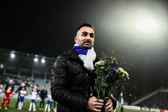 IFK Norrköpings Christopher Telo avtackas