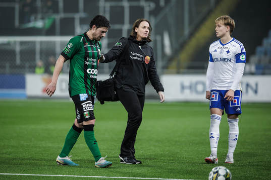 Varbergs Robin Tranberg byts ut
