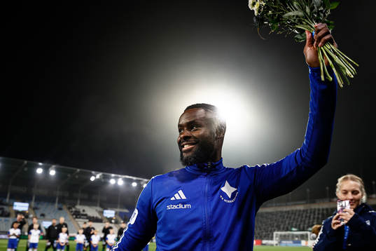 IFK Norrköpings Maic Sema jublar