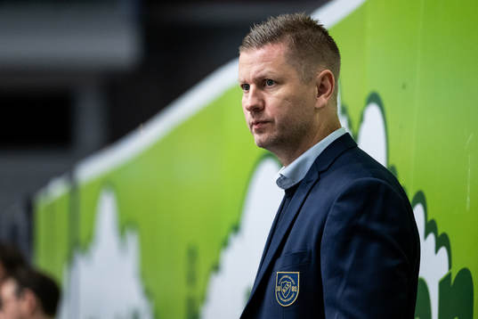 Djurgårdens tränare Michael Holmqvist