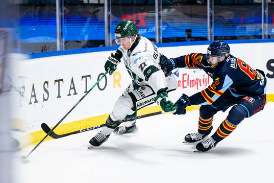 Tingsryds Gustav Olhaver och Djurgårdens Wiktor Nilsson