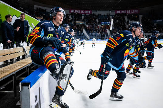 Djurgårdens Axel Andersson jublar