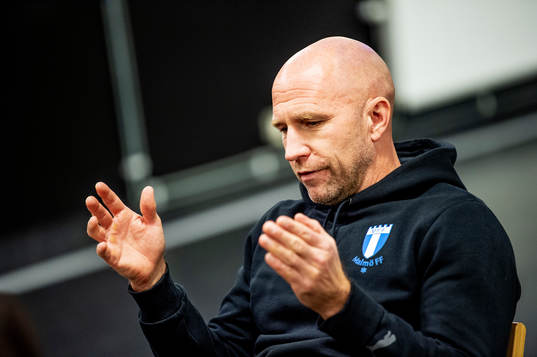 Tränare Henrik Rydström