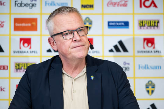 Janne Andersson, head coach of the Swedish men’s football