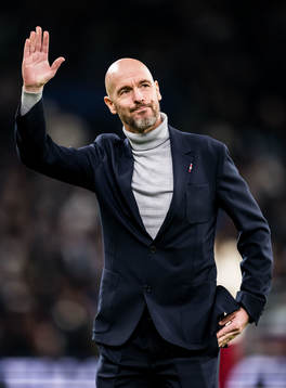 Head coach Erik ten Hag of Manchester United