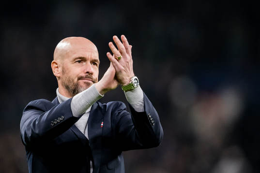 Head coach Erik ten Hag of Manchester United