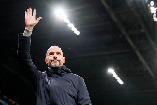 Head coach Erik ten Hag of Manchester United