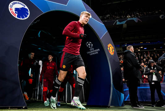 Rasmus Højlund of Manchester United